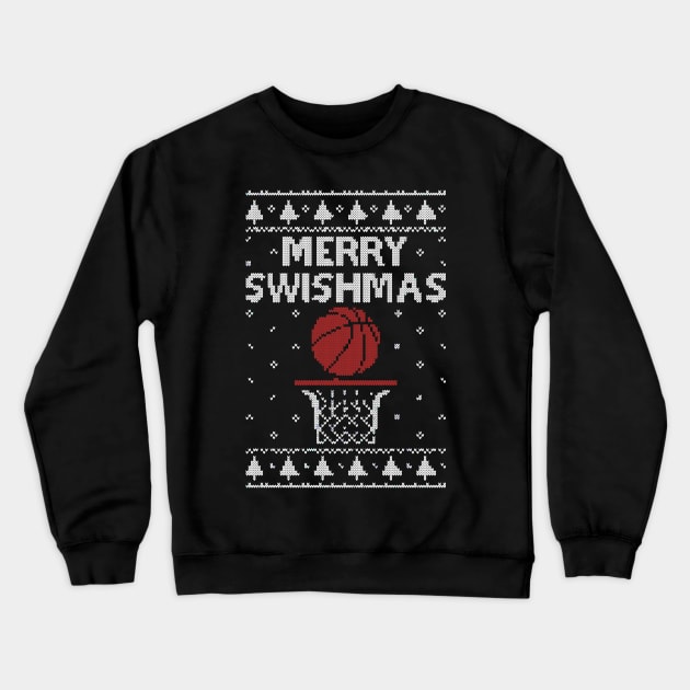 merry swishmas Crewneck Sweatshirt by crackdesign